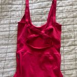 Free People Movement Red Good Karma Onsie Photo 1