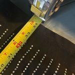 O’dressy Women's Designer Black Swarovski Zipper Dress Long Sleeve, Size Large Photo 6