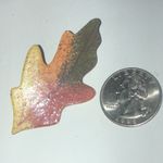 Vintage Ceramic Colorful Leaf Photo 1
