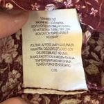 Lila Rose Juniors’ Lily Rose Pleated Bodice Skate Dress XS Wine Floral Puff Sleeve Peasant Photo 4