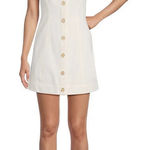 Gianni Bini Mini Cream Dress Photo 0