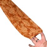 Max + Ash‎ Dress Size M Orange Paisley Print Long Sleeve Mini Keyhole Casual Size M Photo 9