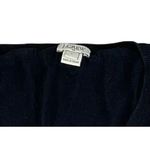 J.Crew Teddie V-neck Long Sleeve Cotton Sweater LARGE Super Soft Minimalist Photo 3