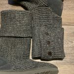 UGG  Gray Knit Classic Cardi Boots 7 Photo 1