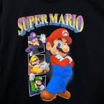 Super Mario Bros Luigi Mario Wario Waluigi Nintendo Tee L Photo 1