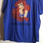 Disney  the little mermaid Ariel go on and kiss the girl T-shirt large Photo 2