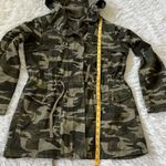 New Look Nwot Anorak camouflaged Women’s hooded Jacket size Large Photo 6
