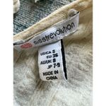 Sisstrevolution Ivory Bonnie Sleeveless Woven Mini Dress Small White Photo 4