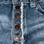 We The Free  Button-Up Distressed Denim Shorts Photo 5