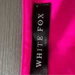 White Fox Boutique White fox hot pink tie front top Photo 2