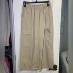 WAYF  Beige Cargo Midi Skirt Photo 2