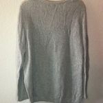Lane Bryant Sweater Silver-Grey V Neck Sweater Sz 22/24 (3X) GUC Chunky Knit Photo 6