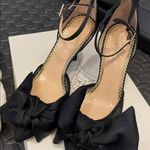 Charlotte Olympia Like new  adele satin bow heels Photo 6