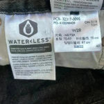 Levi's Levi’s 501 black ripped high rise jean shorts in size 28 Photo 3