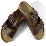 Birkenstock Arizona Soft Slide Sandal Habana Size 40 EU 9 Photo 4