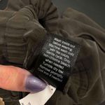 Vera Wang Simply Vera  Womens Olive Elastic Waist Safari Khaki Shorts Medium‎ Photo 5