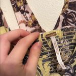 Free People  floral dress pink and yellow with cutouts flowy Photo 4