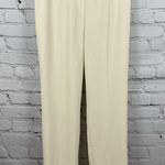 Theory  Women’s Treeca Admiral Stripe Pull On Pants In Rice Off-White 0 NWT Photo 1