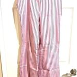 Charades Gangster Moll Suit Costume Pink Black Pinstripes W Necktie Ladies Large Photo 2