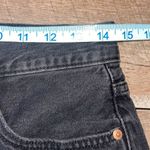 Levi's  Womens 501 Button Fly Cut‎ off Cotton Denim Shorts Black Size 27 Photo 6