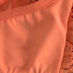 Zuliana Size Large 3pc Orange Lingerie Lace Set. Made in Brazil. New With Tags. Photo 3