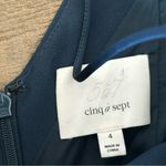 Cinq à Sept cinq a sept Ellie crystal-strap high slot gown maxi dress Photo 6