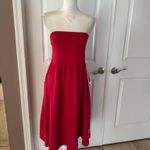 Anthropologie  Daily Practice Strapless Side Bow Midi Dress. Size M. MSRP $128 Photo 3
