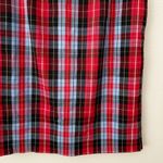 HANNA ANDERSSON | Plaid Pencil Skirt Straight Grosgrain Trim Red Blue | Size 13 Photo 2
