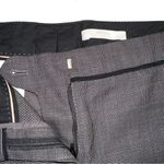 Hugo Boss Tulea Wide Leg Micro Print Virgin Wool Blend Trousers 2P Photo 3