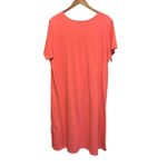 Blair Women Midi Loungewear XL Coral Embroidered Summer Beachy Coastal Casual Photo 2