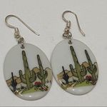 Vintage Porcelain Dangling Earrings Bundle Photo 2