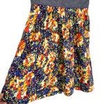 Johnny Martin Chambery Orange Floral Strapless Sweetheart Mini Dress Size Medium Photo 3