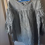 Zanzea  Monochrome Checkered Blouse XXL Photo 0