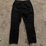 PacSun Women’s Black Distressed Mom Jeans Photo 1