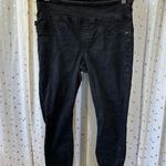 Rock & Republic Slimming Denim Cure Rx Fever Crop Pull On Black Faded Jeans 10 Photo 4