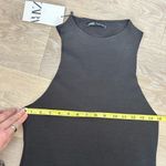ZARA  High-Neck Bodycon Mini Dress Photo 3