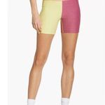 Outdoor Voices  5” Warmup Biker Shorts In Colorblock NWT Photo 2
