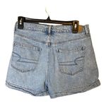 American Eagle ‎ Mom Shorts Denim High Rise Cuffed Medium Wash size 6 Photo 1