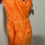 JACK Neon orange mini Dress Photo 1