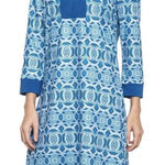 NWT Cabana‎ Life Blue Road Map Geometric Tunic Dress Size XL Photo 0