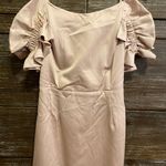 DO+BE Cream Satin Dress Photo 0
