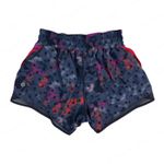 Lululemon  Super Squad Shorts Purple Pink Print Running Active Athletic Size 4 Photo 1