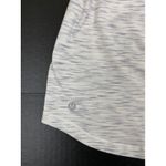 Lululemon  Moment to Movement 2-in-1 Tank Size‎ 6 Gray Black Built-In Bra Yoga Photo 2