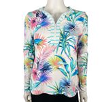 Tommy Bahama Swim Tropical Half Zip Rash Guard Photo 3