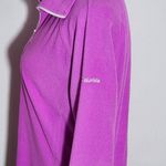 Columbia Fuchsia Fleece Quarter-Zip Pullover Size Medium Photo 3