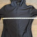 X by Gottex Zip Up Women’s Black Athletic Jacket with a Hood Small Photo 4