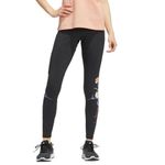 Adidas  Black Floral Graphic Leggings Photo 7