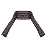 Pretty Little Thing Navy Crochet Beachwear Shrug size 0 NWT Photo 3