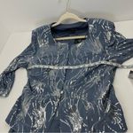 Alex Evenings  Tea Length Jacket Dress Wedding Formal Events Steel Blue SZ 18 NEW Photo 8