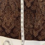 Alex Evenings Sparkly Stretchy Lightweight Cardigan/Jacket Paisley Sz XL Photo 10